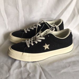 Converse One Star Polka Dot Sz 6.5